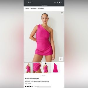 J. Crew Swim Dress in Pink size 10